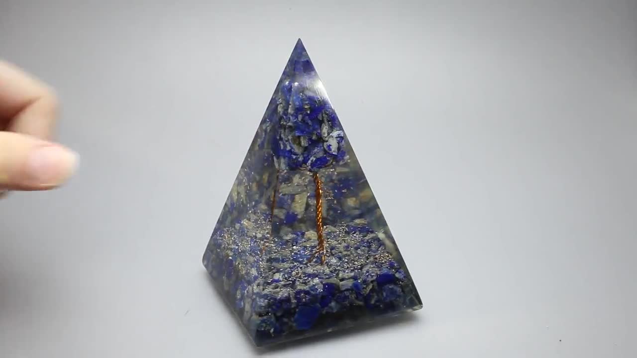 ラピスラズリ生命の樹オルゴナイト ~95 mm | ORG33 - Etsy 日本